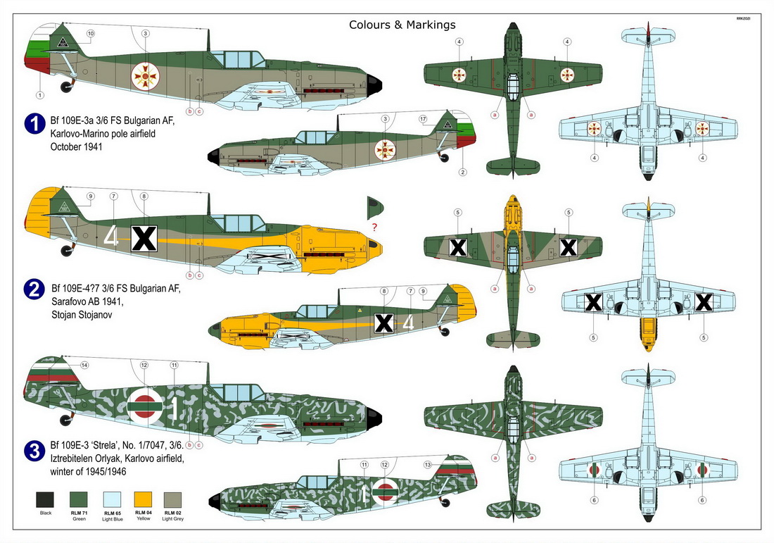 1/72 Bf109E-3 ｢ブルガリアの鷲｣ - ウインドウを閉じる