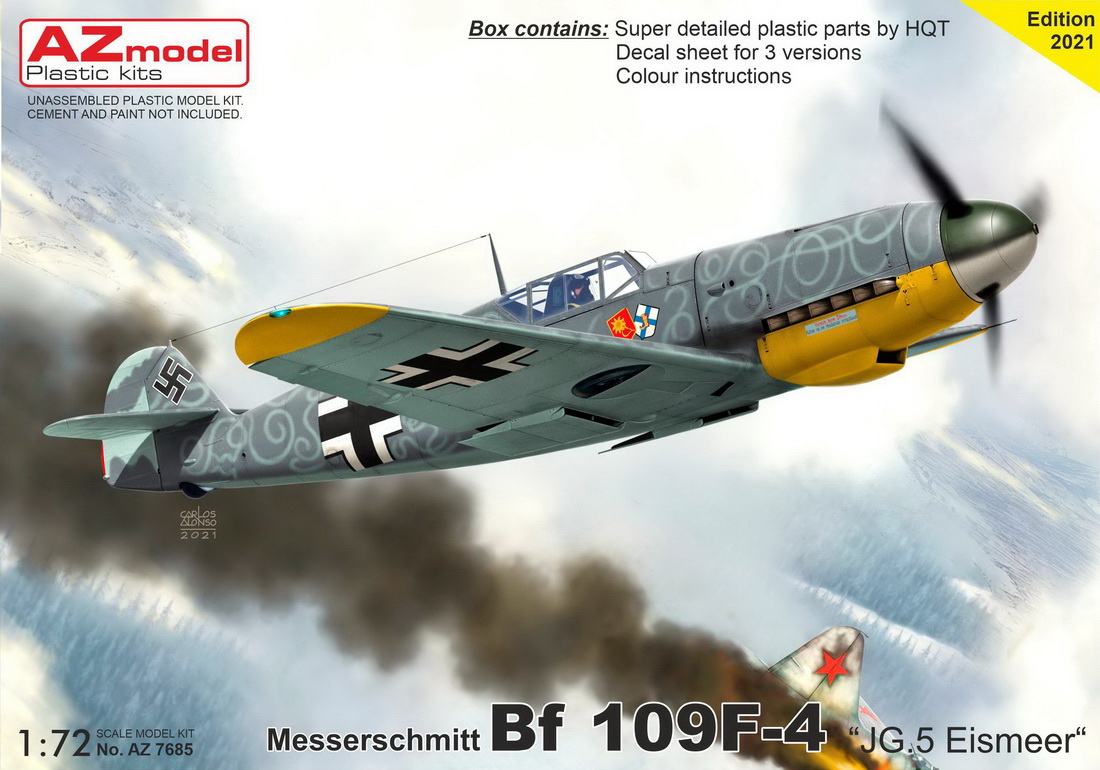 1/72 Bf109F-4 ｢JG.5 アイスミール｣