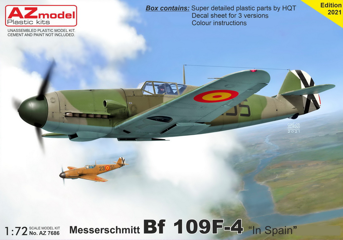 1/72 Bf109F-4 ｢スペイン｣