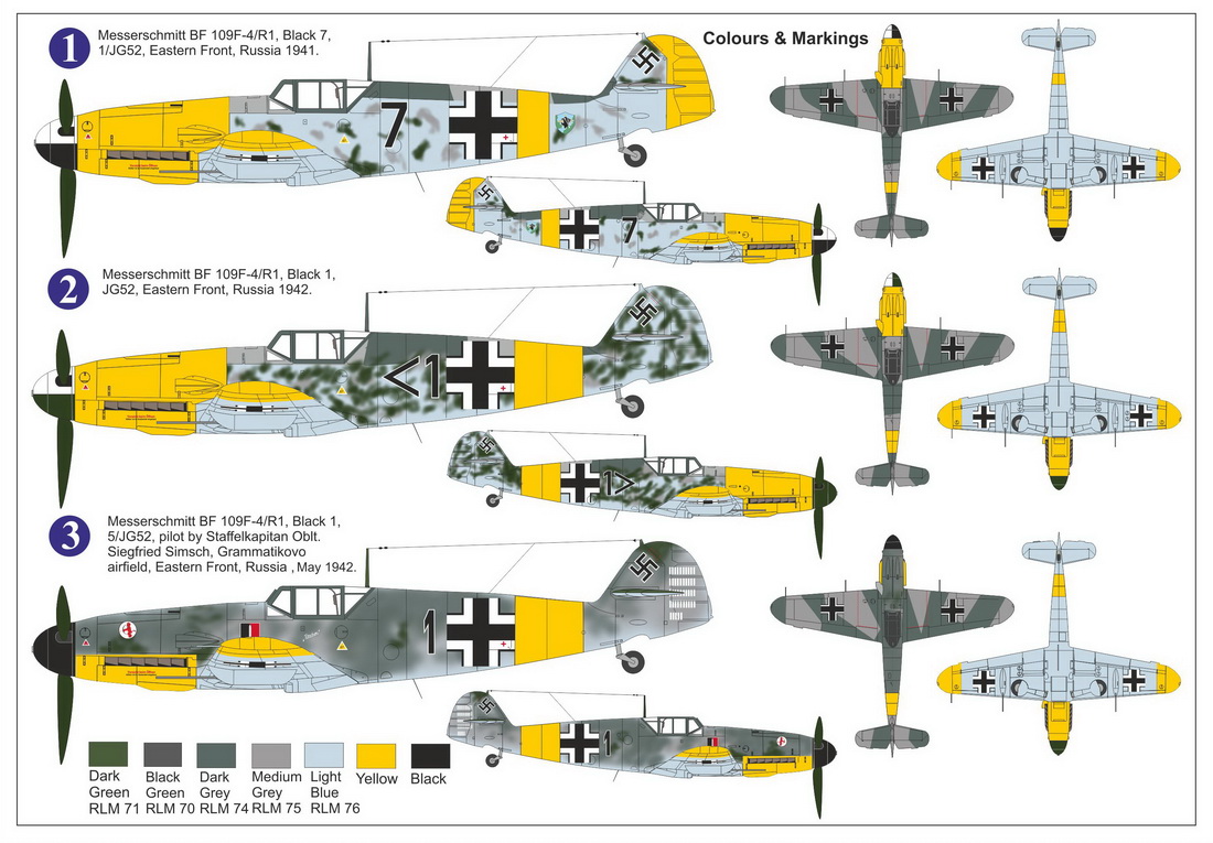 1/72 Bf109F-4/R1 ｢カノンゴンドラ｣ - ウインドウを閉じる