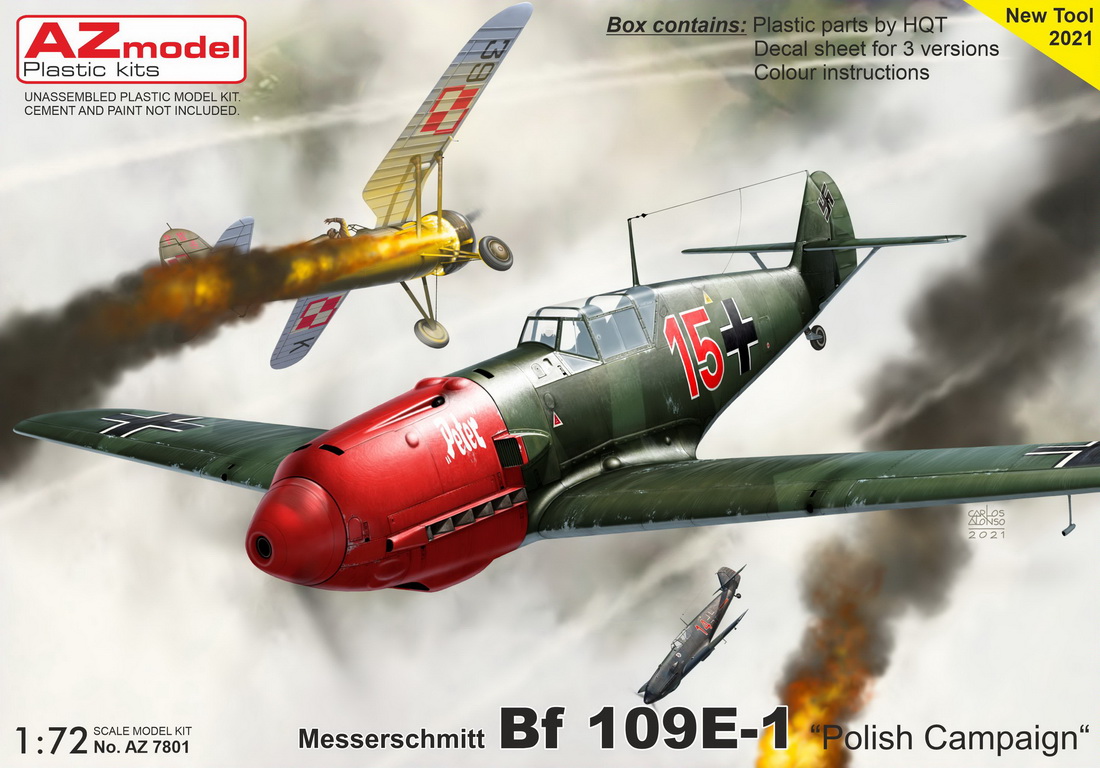 1/72 Bf109E-1 ｢ポーランド侵攻｣ - ウインドウを閉じる