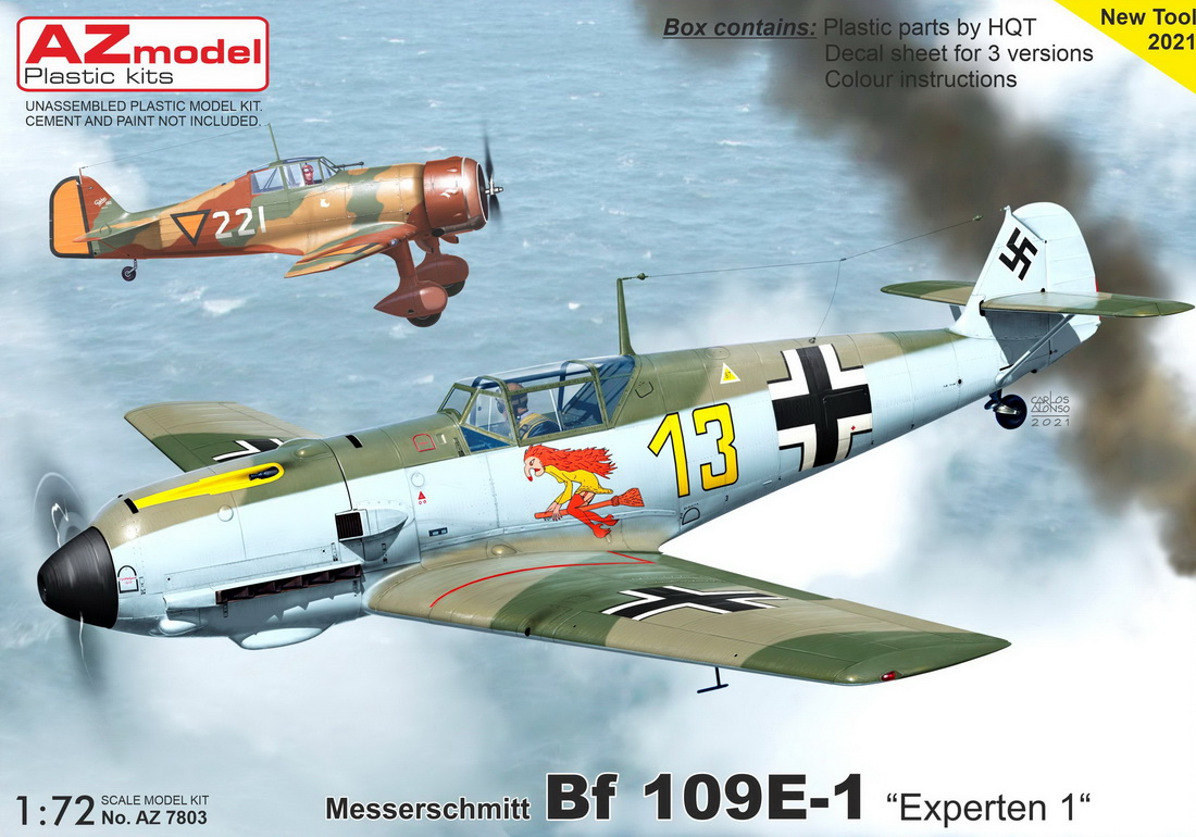 1/72 Bf109E-1 ｢エースパイロット1｣ - ウインドウを閉じる