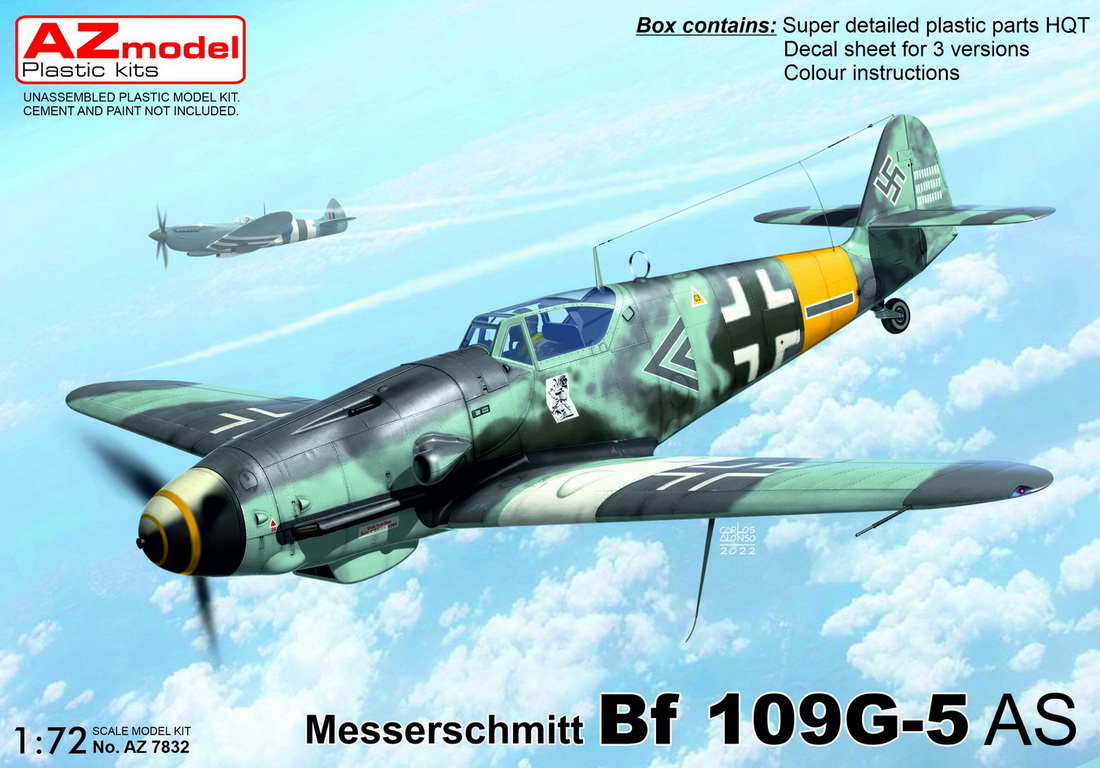 1/72 Bf109G-5 AS - ウインドウを閉じる
