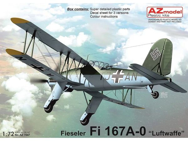 1/72 フィゼラー Fi167A-0 "ドイツ空軍" - ウインドウを閉じる