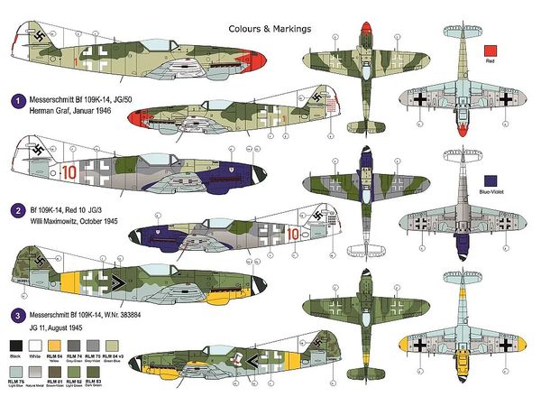 1/72 Bf109K-14 "後期" - ウインドウを閉じる