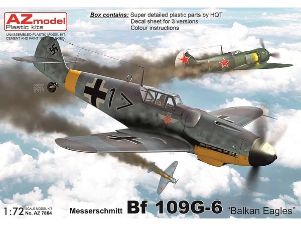 1/72 Bf109G-6 "バルカン半島の鷲" - ウインドウを閉じる