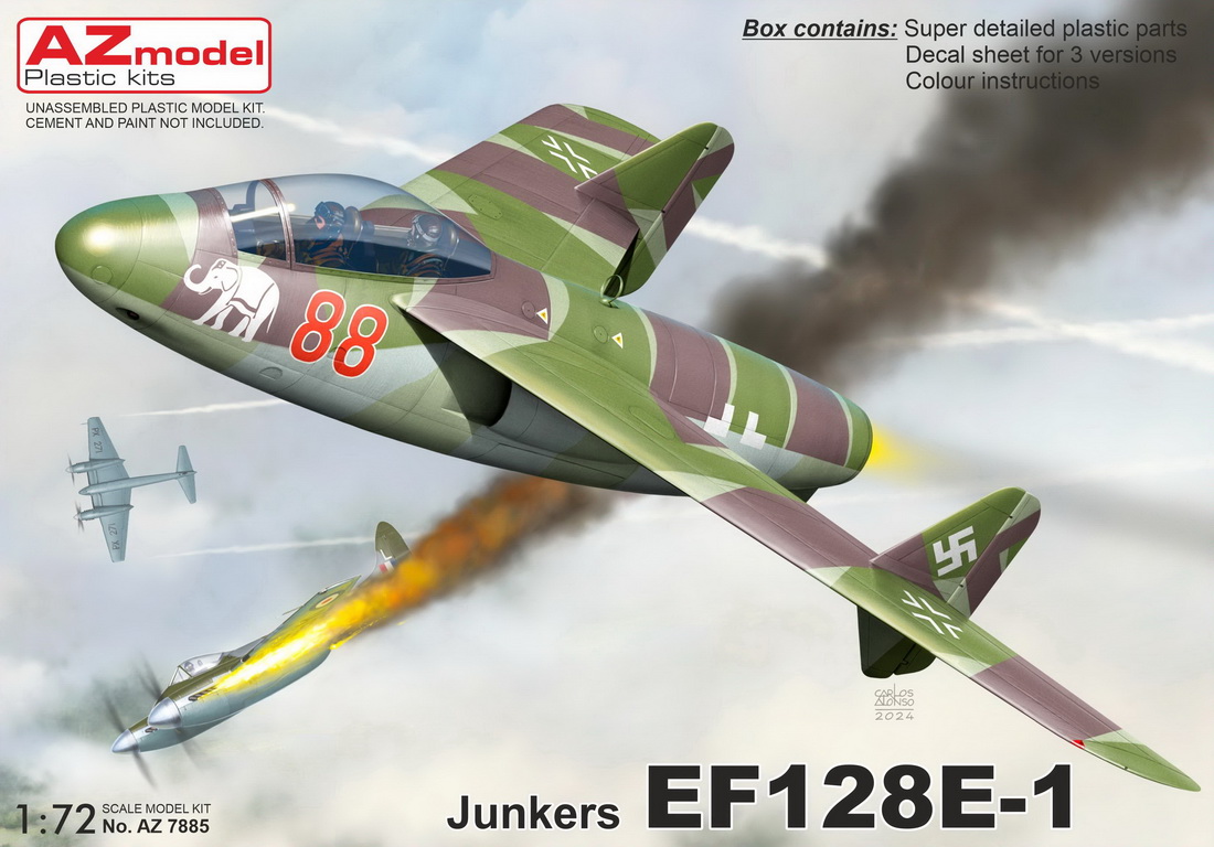 【予約する】　1/72 ユンカース EF128E-1 - ウインドウを閉じる