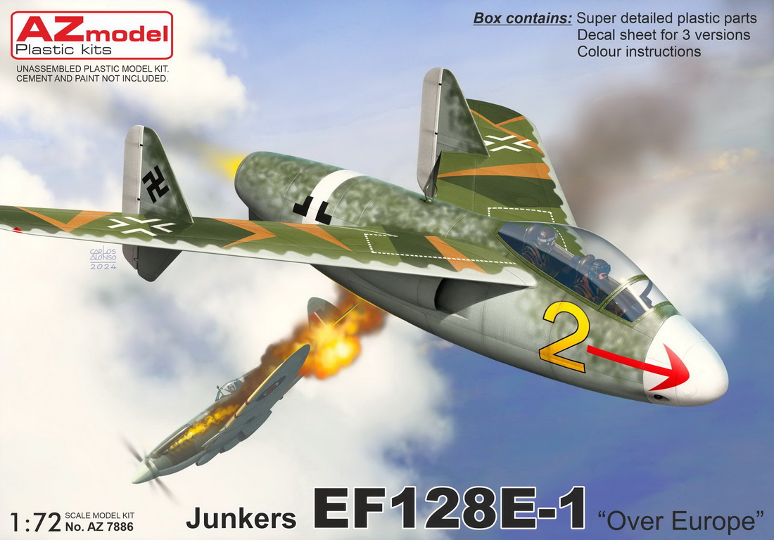 【予約する】　1/72 ユンカース EF128E-1 "ヨーロッパ上空" - ウインドウを閉じる