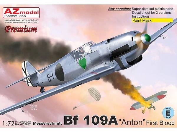 1/72 Bf109A "アントン"ファーストブラッド