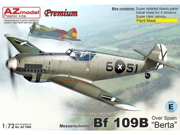 1/72 Bf109B "スペイン上空"