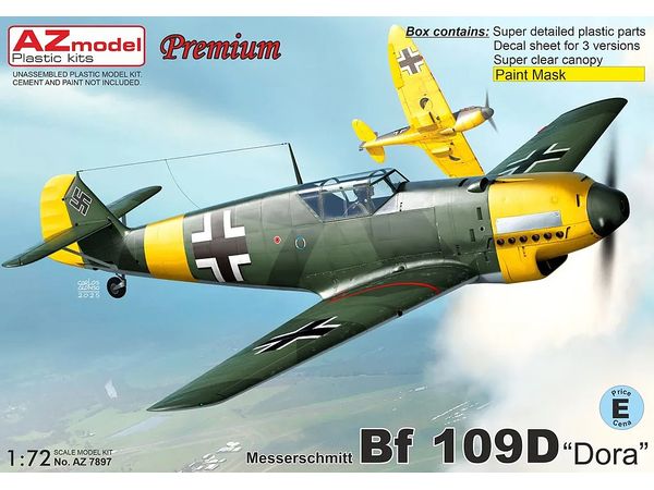 1/72 Bf109D "ハルトマン"
