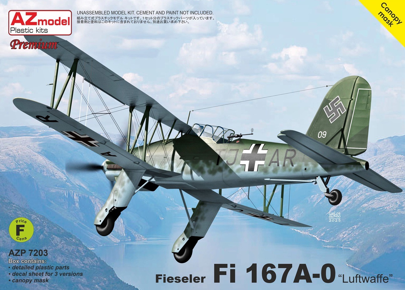 1/72 Fi167A-0 "ルフトバッフェ" プレミアムエディション