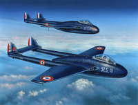 1/72 DH100 バンパイアMk5 フランス軍