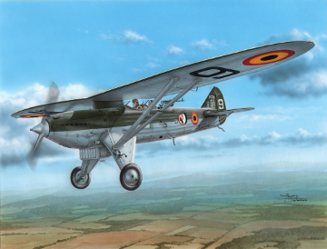 1/72 レナール R-31偵察機 ベルギー空軍