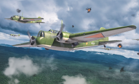 【予約する】　1/72 マーティン 166 爆撃機 後期型