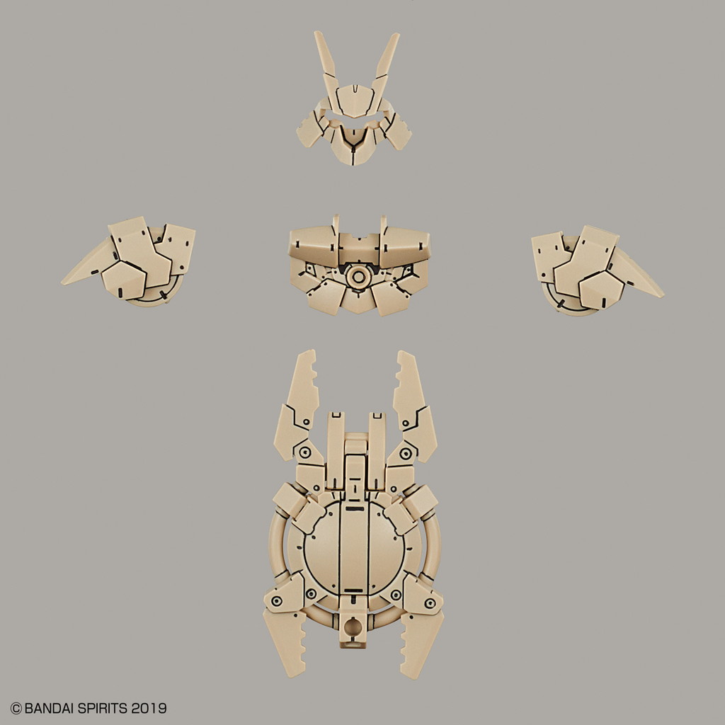 30MM 1/144 近接格闘用オプションアーマー[ポルタノヴァ用/サンドイエロー]