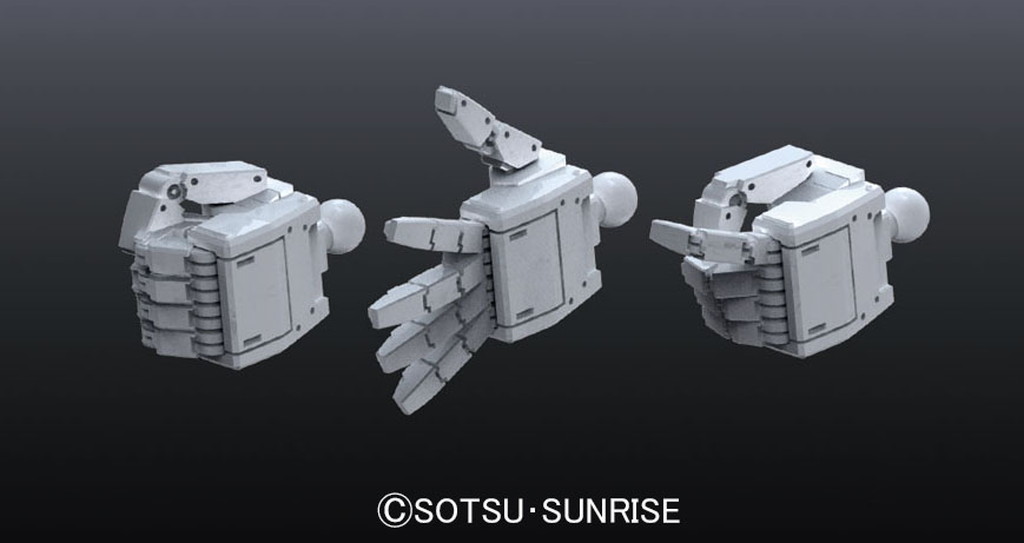 ビルダーズパーツHD-23 1/144 MSハンド04(連邦系・Lサイズ)