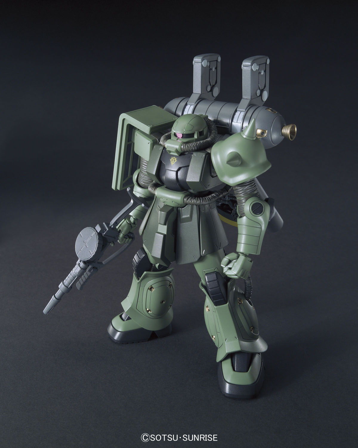 1/HG 1/144 量産型ザク+ビッグ・ガン(GUNDAM THUNDERBOLT Ver.)　HG 1/144 量産型ザク+