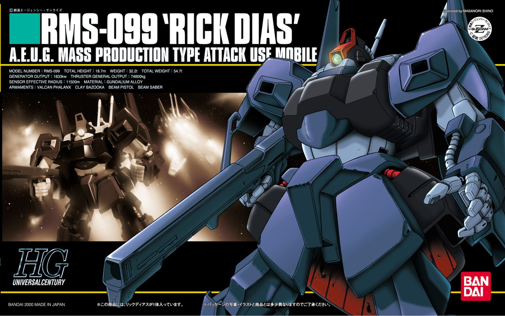 HGUC 1/144 リックディアス