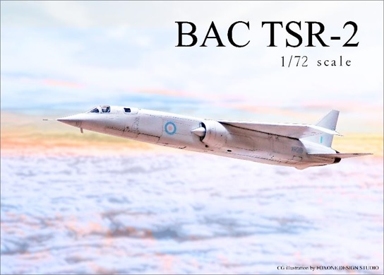 1/72 BAC TSR-2 婦人補助空軍フィギュア 3体付 - ウインドウを閉じる