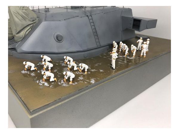 1/72 日本海軍 甲板作業 フィギュアセット (50体入)