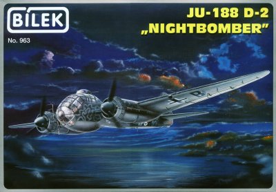 1/72　ユンカース　Ju188D-2　夜間爆撃機 - ウインドウを閉じる