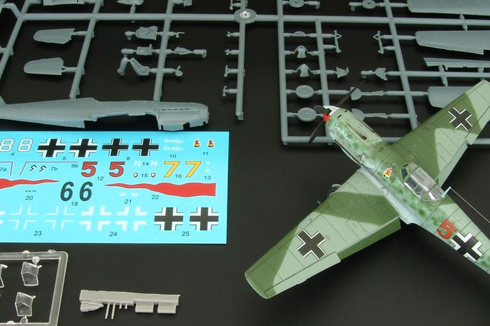 1/72　メッサーシュミット Bf-109T-2 - ウインドウを閉じる