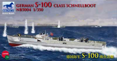 1/350　独・S-100級シュネルボート高速魚雷艇 1隻入り