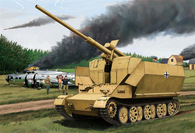1/35　独・フラックワーゲンIVc型8.8cmFlak41搭載高射自走砲