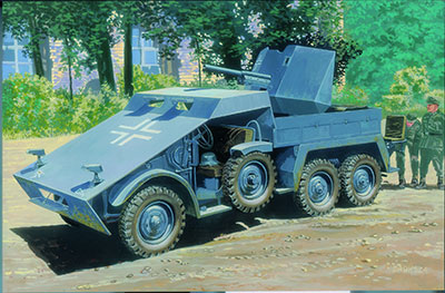 1/35　独・クルップ・プロッツェ3.7cm対戦車自走砲・装甲型