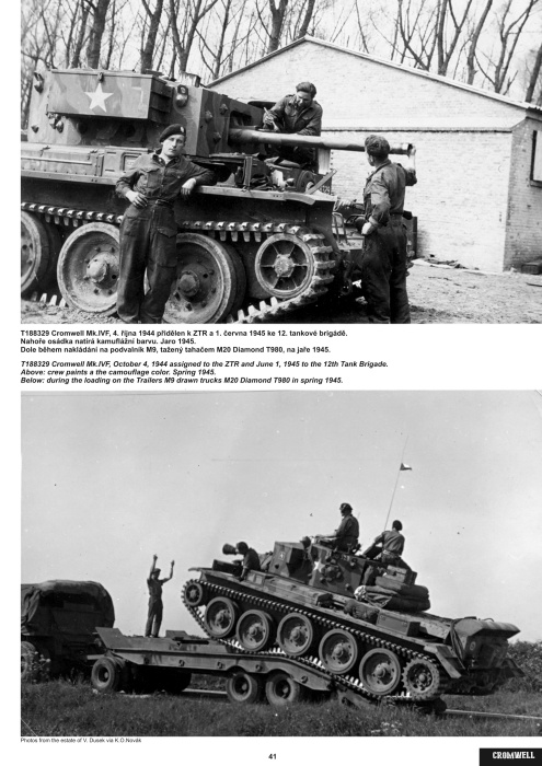 チェコ独立機甲旅団とチェコ陸軍の米英戦車 1940-1950 - ウインドウを閉じる
