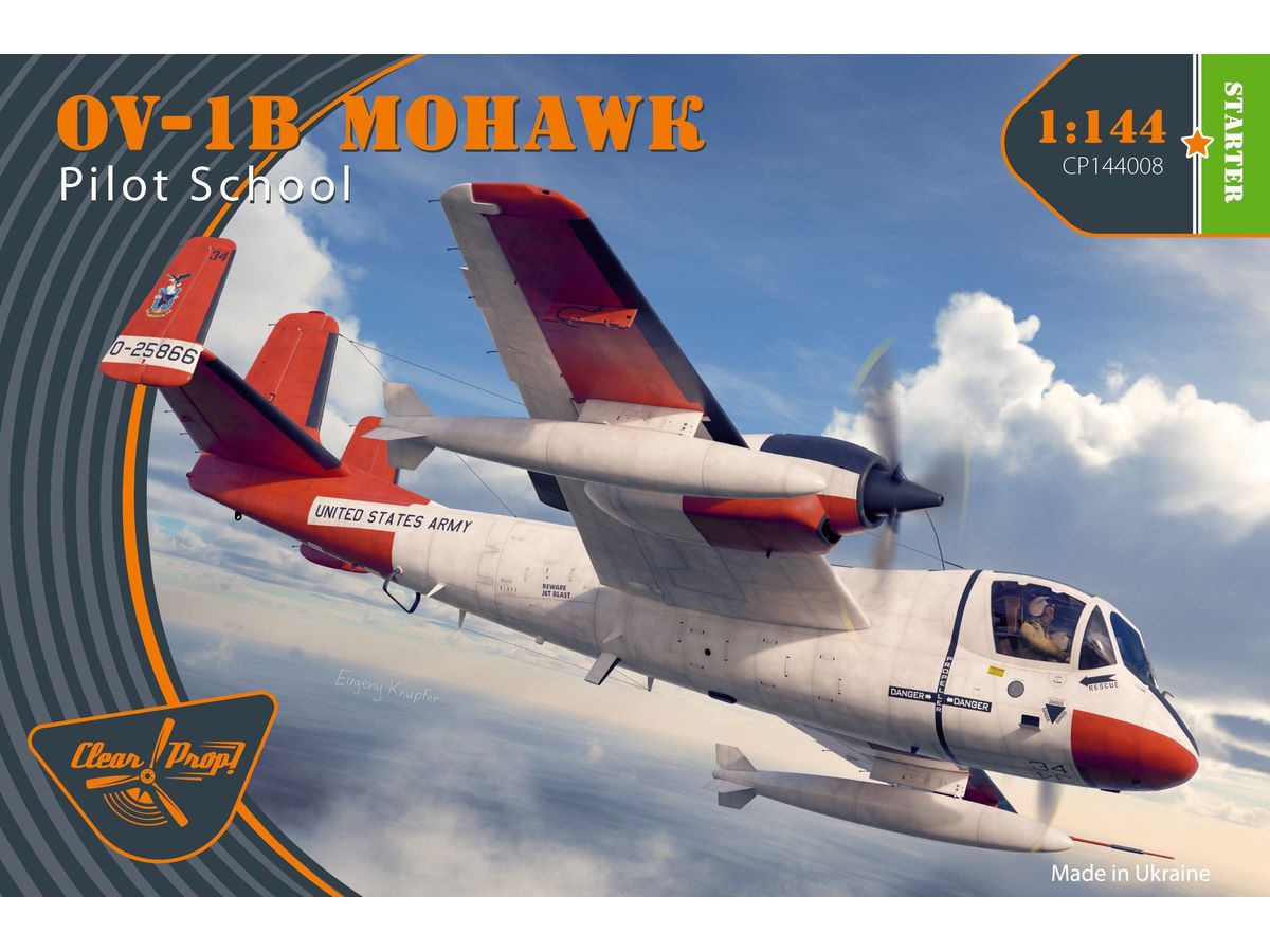 【予約する】　1/144 OV-1B モホーク "米海軍テストパイロット学校"