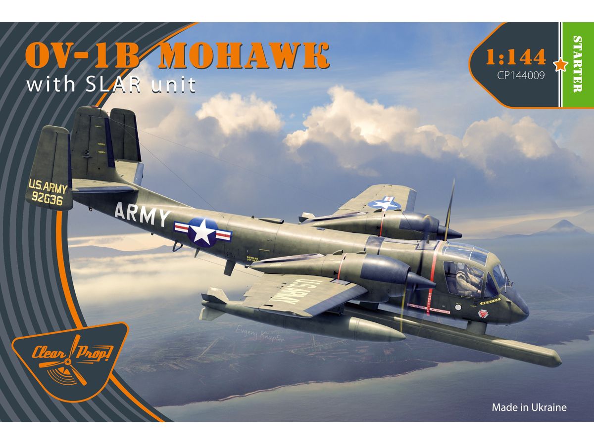 【予約する】　1/144 OV-1B モホーク w/SLAR (側方監視機上レーダー)