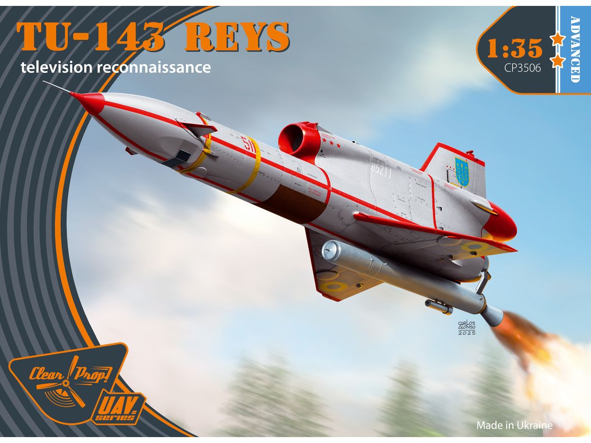 【予約する】　1/35 Tu-143 レーイス 無人偵察機 "TVカメラ装備型"