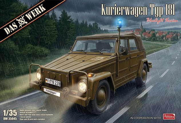 【予約する】　1/35 クーリエワーゲン タイプ181 "ブルーライトバージョン"