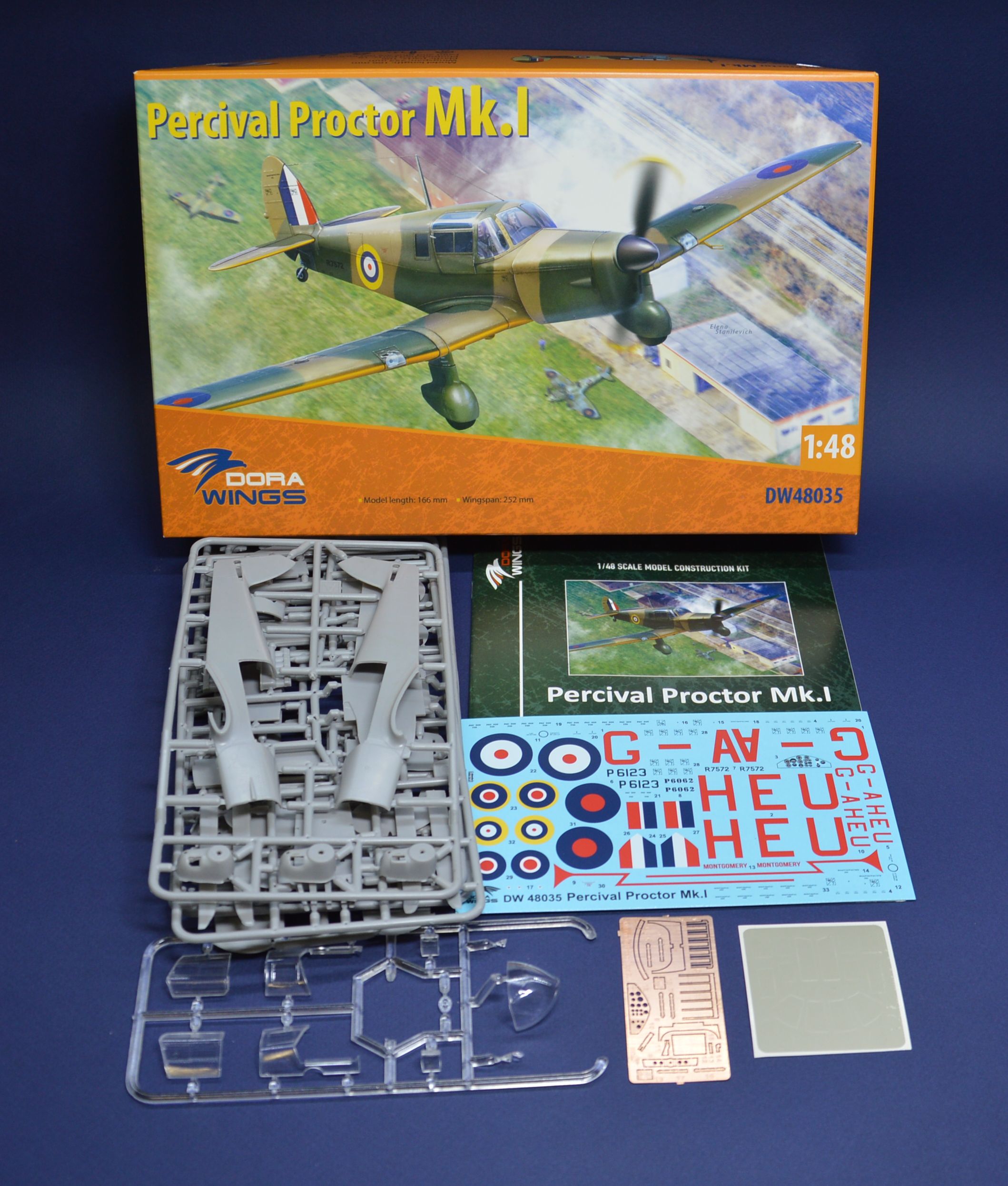 1/48 パーシヴァル プロクター Mk.Ⅰ