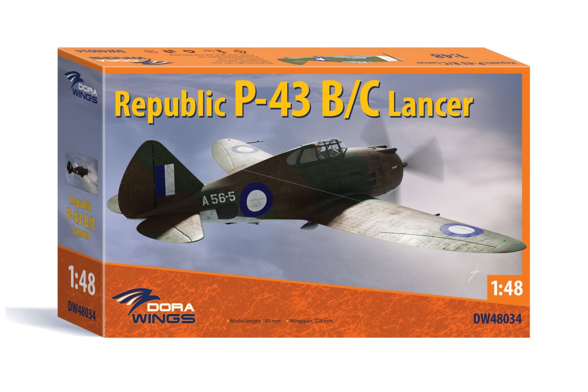 1/48 リパブリック P-43B/C ランサー 「偵察機」 - ウインドウを閉じる