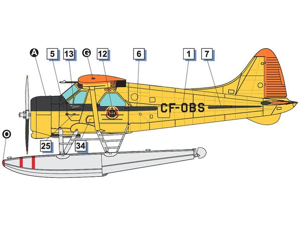 1/48 南極観測船 宗谷 搭載機 DHC-2 ｢昭和号｣