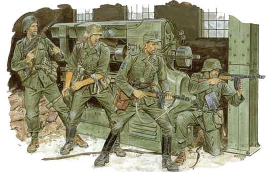 1/35 WW.II ドイツ軍 クロス・オブ・アイアン 東部戦線1944