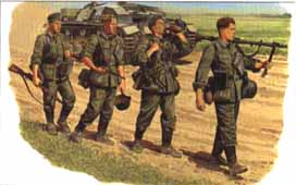 1/35 WW.II ドイツ国防軍兵士 行軍 バルバロッサ 1941