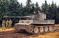 1/35 WW.II ドイツ軍 ティーガーI 極初期型 第502重戦車大隊 レニングラード1943年(3イン1)