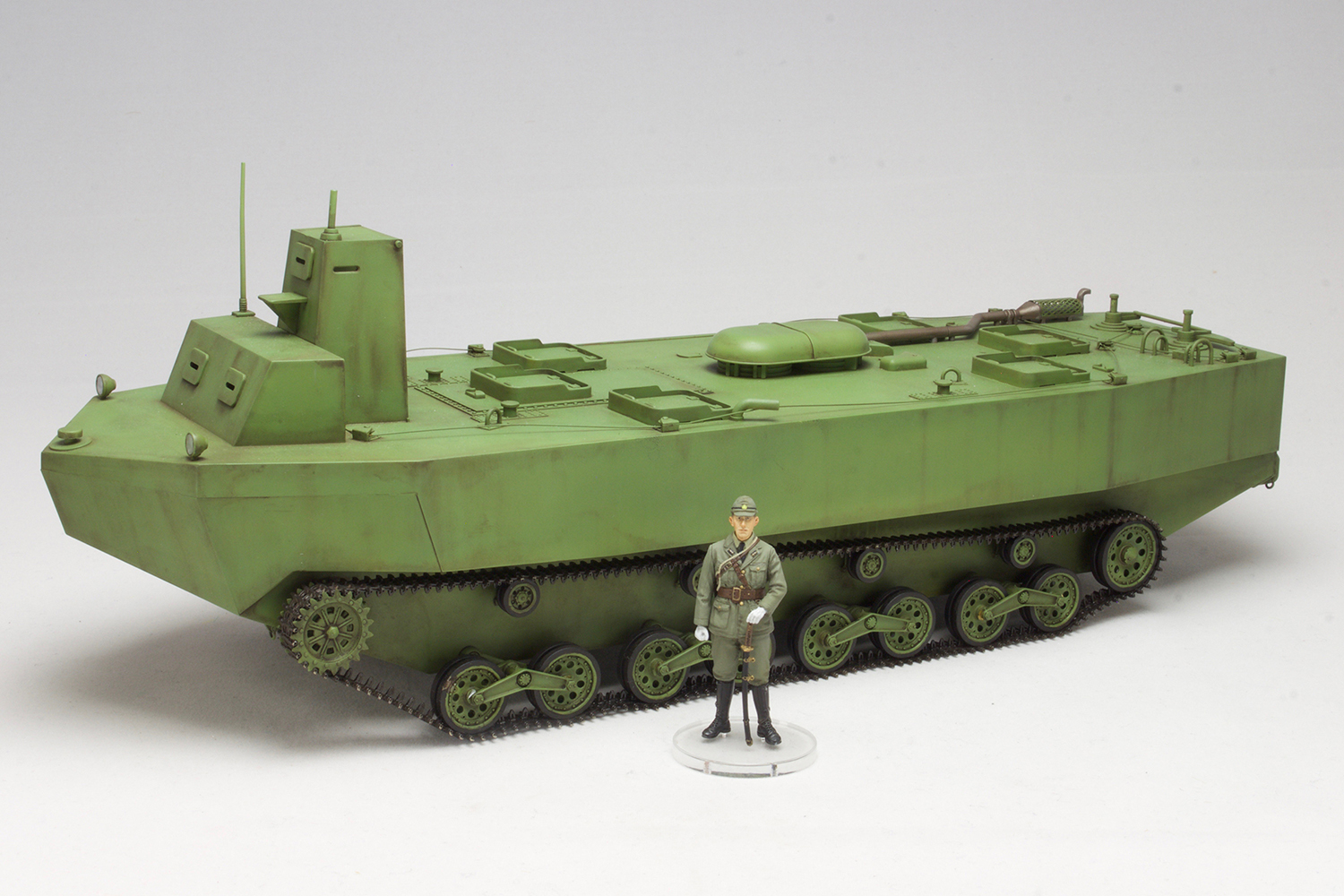 1/35 WW.II 日本帝国海軍 特四式内火艇 カツ w/陸戦隊フィギュア