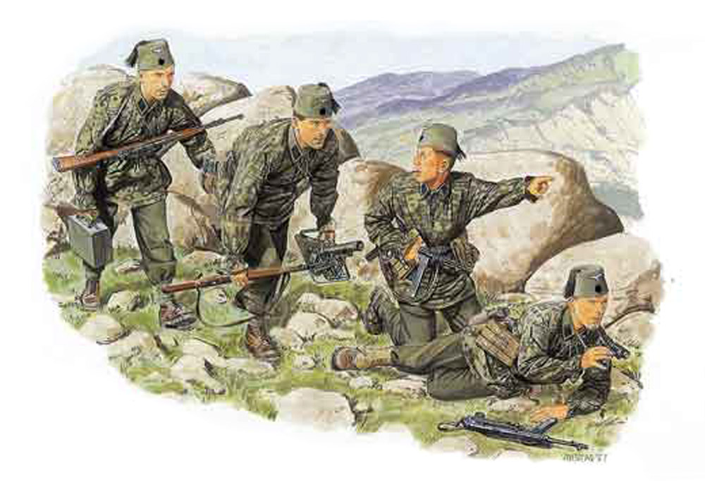 1/35 ドイツ第13SS武装山岳師団 "ハンジャール" - ウインドウを閉じる