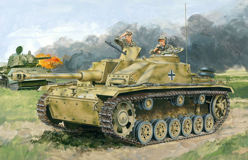 1/35 WW.II ドイツ軍 III号突撃砲 G型 初期型 [DR6320] - 6,512円 