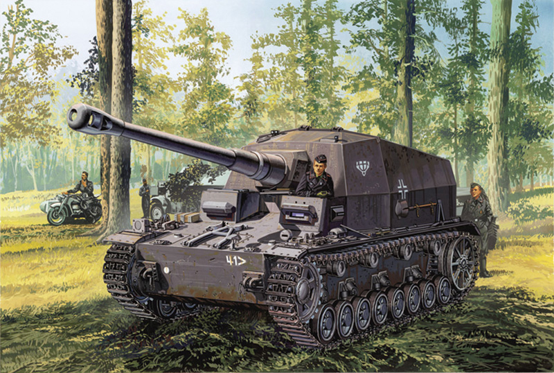 1/35 WW.II ドイツ軍 IV号a型 10.5cm対戦車自走砲 ディッカーマックス - ウインドウを閉じる