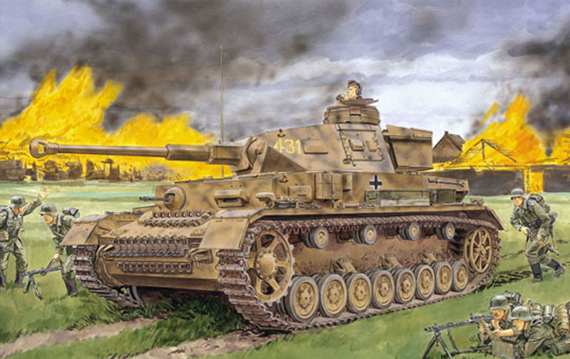 1/35 ドイツ軍 IV号戦車 F2型(G型) スマートキット