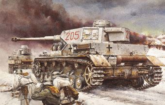1/35 WW.II ドイツ軍 IV号戦車G型 LAH 第1SS装甲師団 ハリコフ1943 マジックトラック/アルミ砲身付属 - ウインドウを閉じる