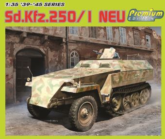 1/35 WW.II ドイツ軍 Sd.Kfz.250/1 ノイ 装甲兵員輸送車 マジックトラック付属 プレミアムエディション - ウインドウを閉じる