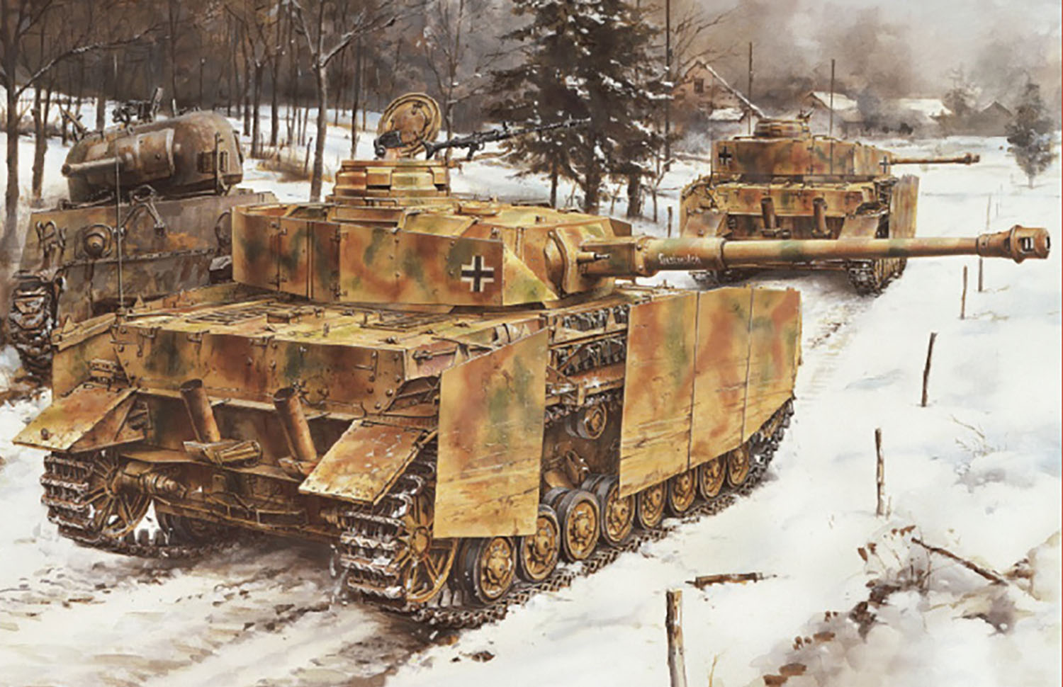 【予約する】　1/35 WW.II ドイツ軍 IV号戦車 J型 中期生産型（1944年8-9月） マジックトラック/アルミ砲身/