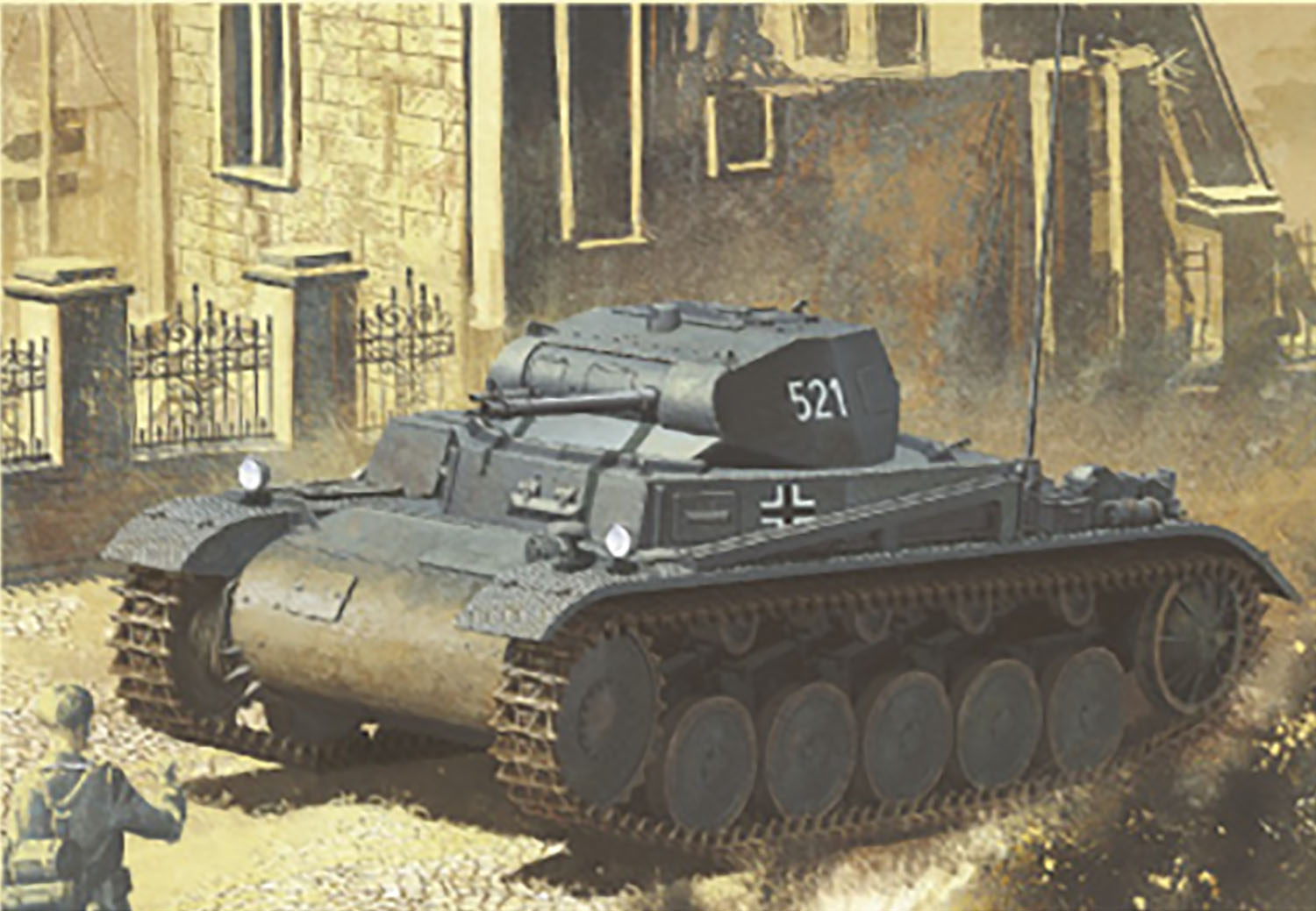【予約する】　1/35 WW.II ドイツ軍 II号戦車 B型 マジックトラック/フィギュア/インテリアパーツ/Gen2ウェポン